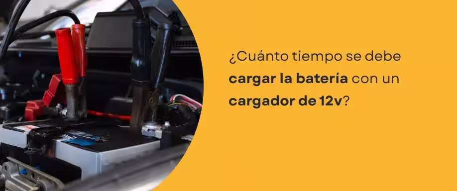¿Cuánto tiempo se debe cargar la batería con un cargador de 12V? ¿Cuánto tiempo se debe cargar la batería con un cargador de 12V?