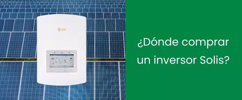 ¿Dónde comprar un inversor Solis?