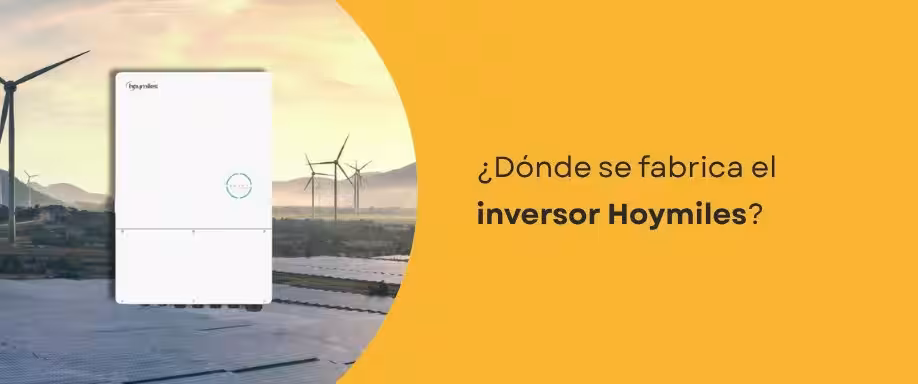 ¿Dónde se fabrica el inversor Hoymiles?