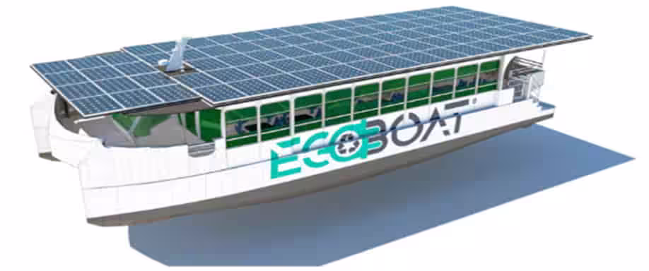 El primer barco que funciona con energía fotovoltaica nace en Santander