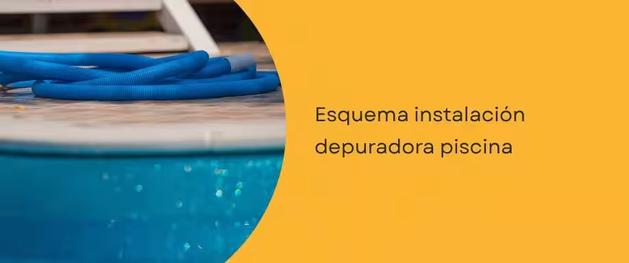 Esquema instalación depuradora piscina Esquema instalación depuradora piscina