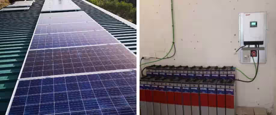 Instalación solar con baterías TOPzs Bauer en Madrid