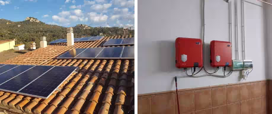 Instalación solar Girona