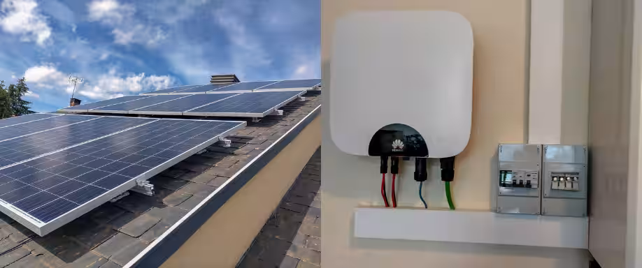 Instalación kit solar en Madrid con inversor Huawei