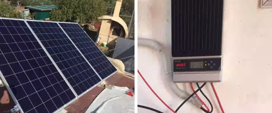 Instalación kit solar fotovoltaico cerca de Valencia