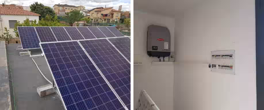 Instalación solar con Fronius en Barcelona