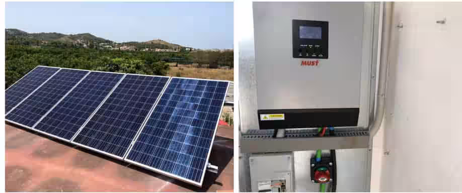 Instalación Kit Solar Fotovoltaico en la costa valenciana