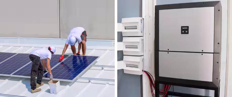Instalación solar empresa valenciana