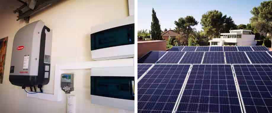 Instalación solar con Fronius en Madrid
