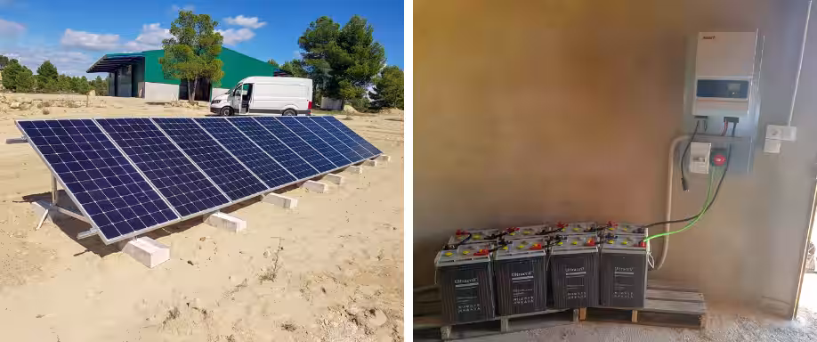 Instalación Kit Solar en Utiel