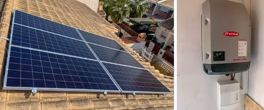 Instalación de conexión a red en vivienda valenciana