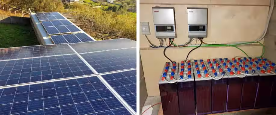 Instalación fotovoltaica Vigo