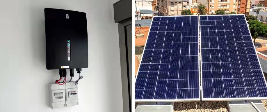 Instalación kit solar para vivienda unifamiliar