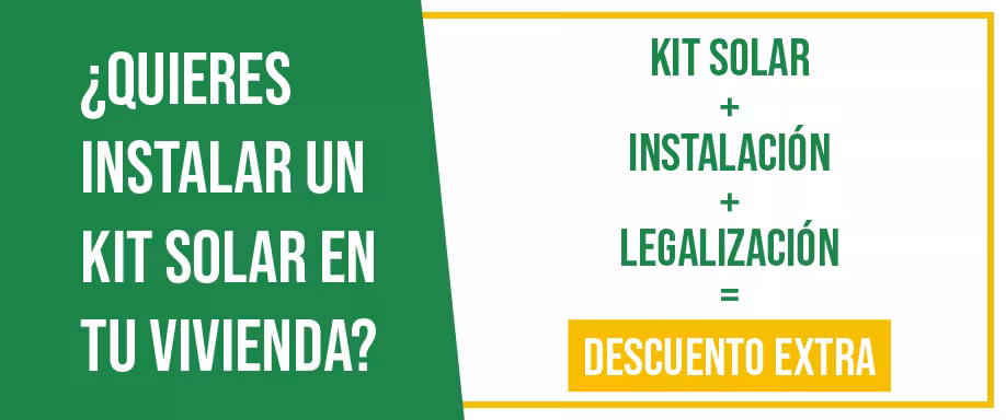 ¿Quieres instalar un kit solar en tu vivienda? ¿Quieres instalar un kit solar en tu vivienda?