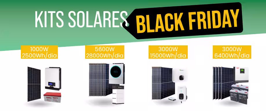 Los kits solares que debes comprar durante el Black Friday