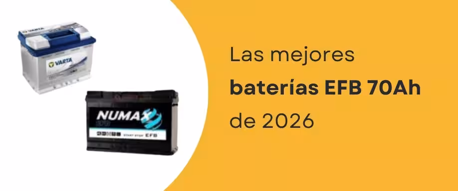 Las mejores Baterías EFB 70Ah de 2026