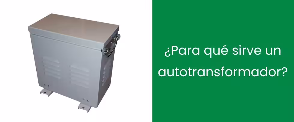 ¿Para qué sirve un autotransformador?