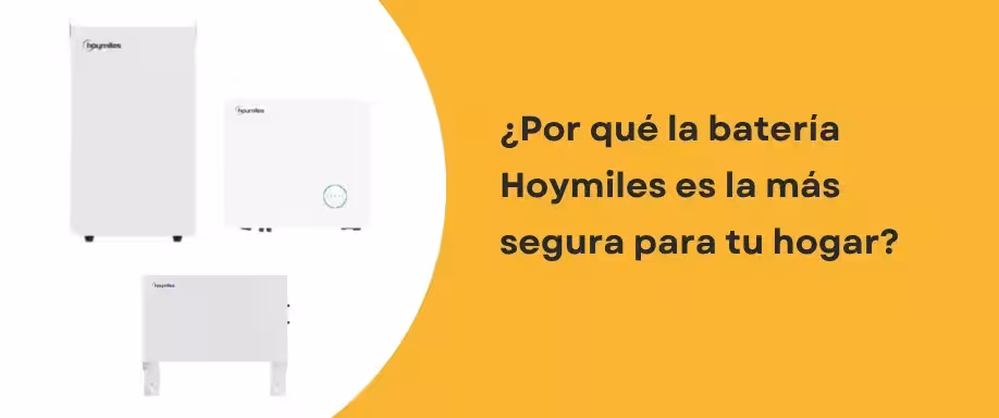 ¿Por qué la batería Hoymiles es la más segura para tu hogar?