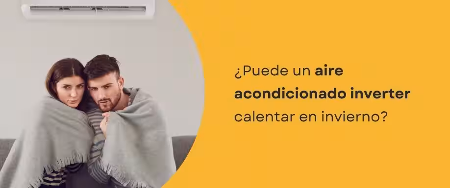 ¿Puede un aire acondicionado inverter calentar en invierno?