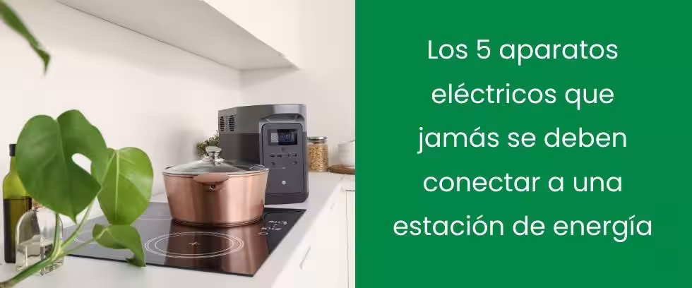 Los 5 aparatos eléctricos que jamás se deben conectar a una estación de energía, según expertos Los 5 aparatos eléctricos que jamás se deben conectar a una estación de energía, según expertos