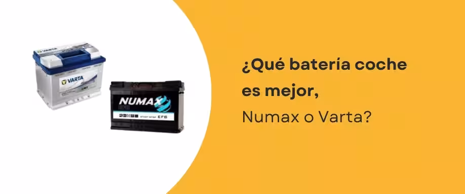 ¿Qué batería coche es mejor, Numax o Varta?