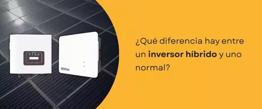 ¿Qué diferencia hay entre un inversor híbrido y uno normal?