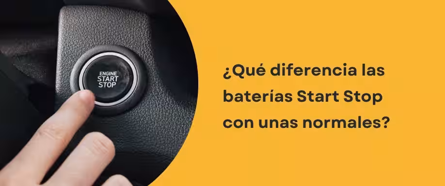¿Qué diferencia las baterías start stop con unas normales?