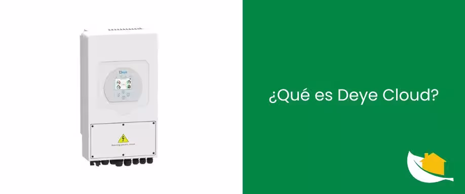 ¿Qué es Deye Cloud?