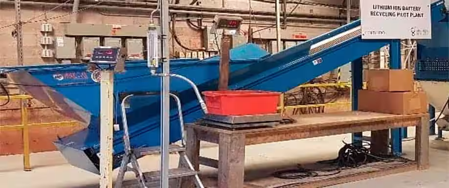 La empresa Neometals encarga la primera planta piloto de reciclaje de baterías de li-ion