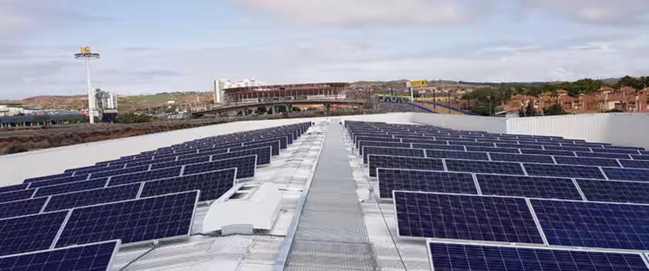 Energía solar en el transporte público de Murcia