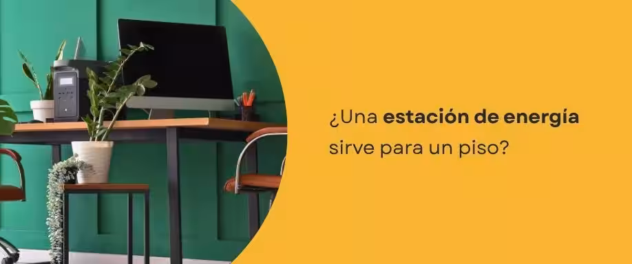 ¿Una estación de energía sirve para un piso?