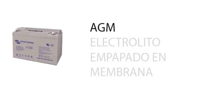 ¿Cómo funcionan las baterías AGM?