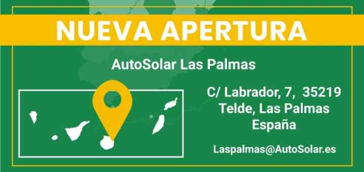 AutoSolar se instala en Canarias
