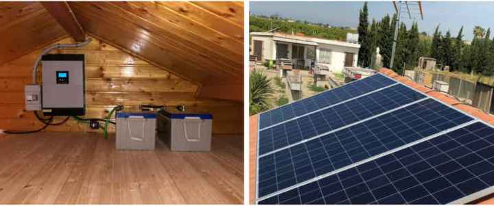 Instalación Fotovoltaica Kit Casa Fin de Semana Valencia Instalación Fotovoltaica Kit Casa Fin de Semana Valencia
