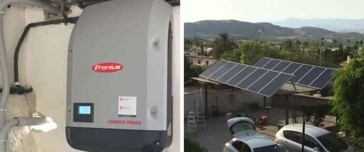 Instalación fotovoltaica Alicante