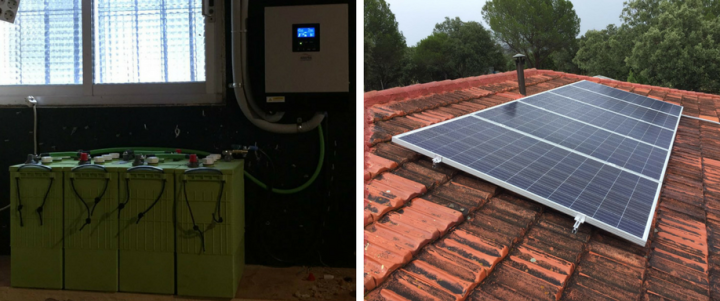 Instalación solar en Ávila