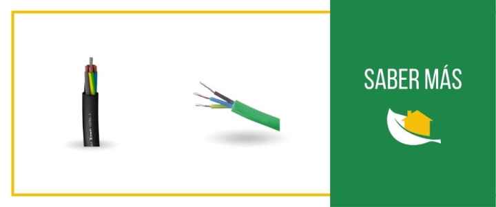 ¿Qué es una sección de cables eléctricos?