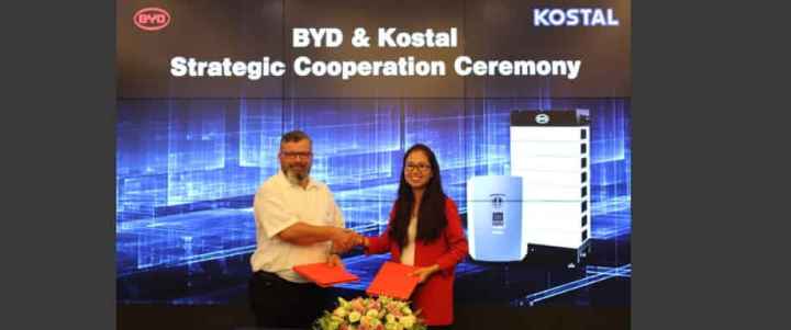 BYD y Kostal anuncian asociación de almacenamiento de energía BYD y Kostal anuncian asociación de almacenamiento de energía