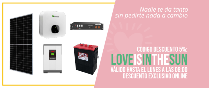 San Valentín ofertas energía solar