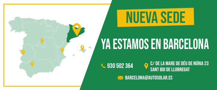 AutoSolar abre nueva sede en Barcelona AutoSolar abre nueva sede en Barcelona