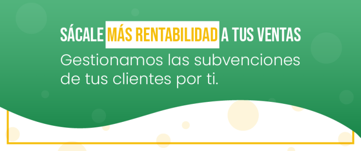 Servicio de gestión de subvenciones para clientes de empresas fotovoltaicas