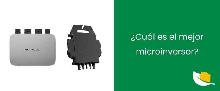 Mejor microinversor