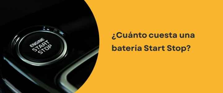 ¿Cuánto cuesta una batería start stop?