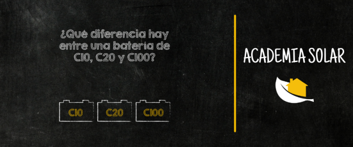 ¿Qué diferencia hay entre una batería de C10, C20 y C100? ¿Qué diferencia hay entre una batería de C10, C20 y C100?