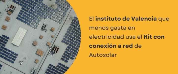 Instalaciones fotovoltaicas: Un instituto de Valencia ya ahorra en electricidad