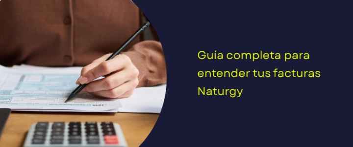 Guía completa para entender tus facturas Naturgy