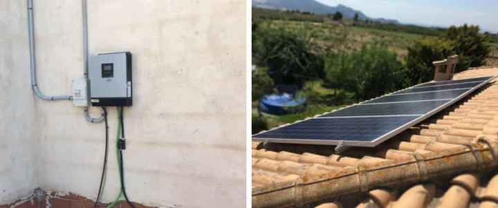 Instalación kit solar Valencia