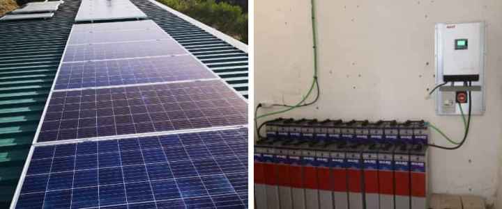 Instalación solar con baterías TOPzs Bauer en Madrid