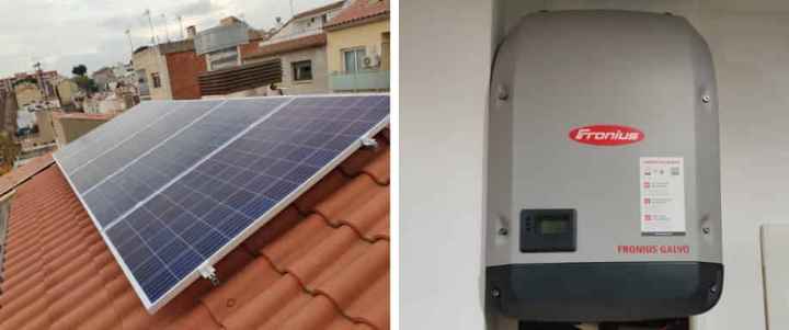Instalación Fotovoltaica muy cerca de Barcelona