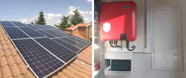 Instalación fotovoltaica de conexión a red Madrid Instalación fotovoltaica de conexión a red Madrid
